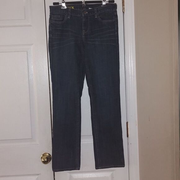 J Crew Factory  dark wash Matchstick Jeans Sz 29 - Picture 1 of 8